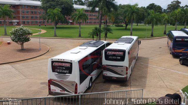 Pindatur Transporte e Turismo 218 na cidade de Cesário Lange, São Paulo, Brasil, por Johnny Ferreira. Número da foto: #3145392.