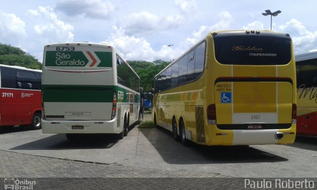 Viação Itapemirim 5501 na cidade de São Paulo, São Paulo, Brasil, por Paulo Roberto Venancio da Silva. ID da foto: 3145018.