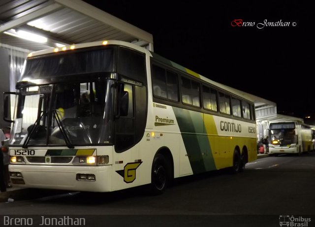 Empresa Gontijo de Transportes 15210 na cidade de Belo Horizonte, Minas Gerais, Brasil, por Breno  Jonathan. ID da foto: 3146615.