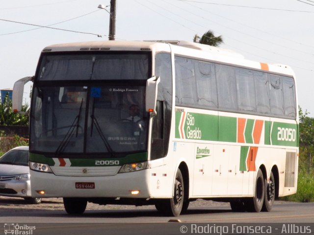 Cia. São Geraldo de Viação 20050 na cidade de Maceió, Alagoas, Brasil, por Rodrigo Fonseca. ID da foto: 3146532.