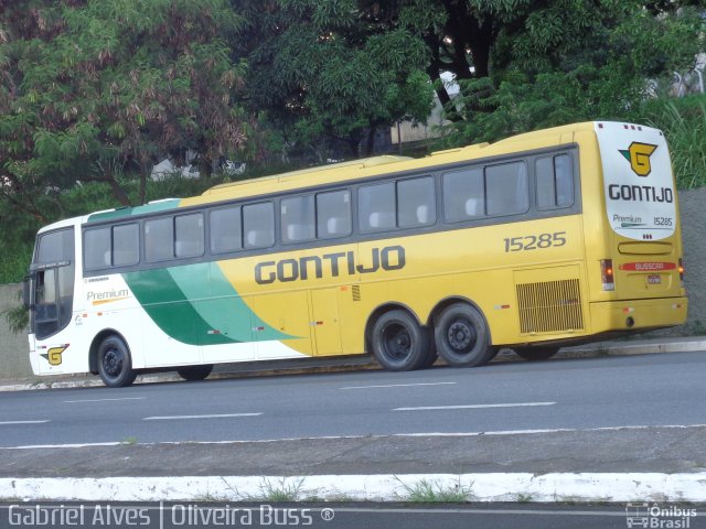 Empresa Gontijo de Transportes 15285 na cidade de Belo Horizonte, Minas Gerais, Brasil, por Matheus  Felipe. ID da foto: 3149869.