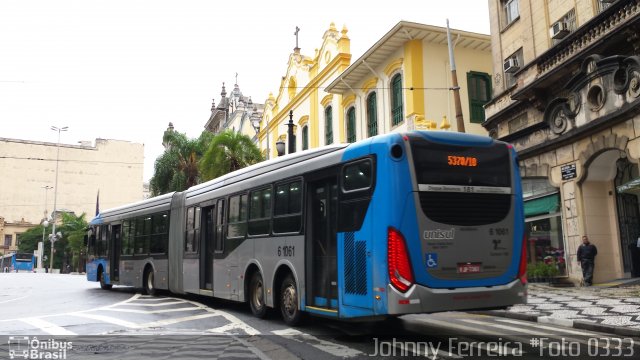 Viação Cidade Dutra 6 1061 na cidade de São Paulo, São Paulo, Brasil, por Johnny Ferreira. Número da foto: #3150025.