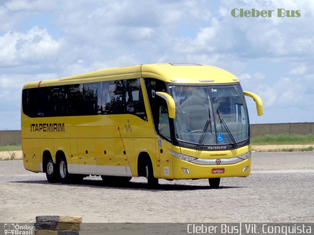 Viação Itapemirim 60055 na cidade de Vitória da Conquista, Bahia, Brasil, por Cleber Bus. ID da foto: 3150260.