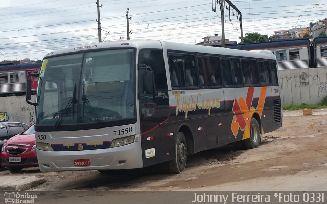 Rápido Campinas 71550 na cidade de Francisco Morato, São Paulo, Brasil, por Johnny Ferreira. Número da foto: #3148071.