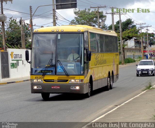 Viação Itapemirim 45305 na cidade de Vitória da Conquista, Bahia, Brasil, por Cleber Bus. ID da foto: 3150204.