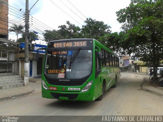 Transportes Santo Antônio RJ 161.050 na cidade de Belford Roxo, Rio de Janeiro, Brasil, por Fabiano Magalhaes. Número da foto: #3148582.