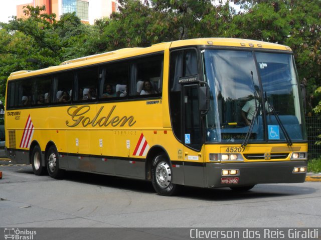 Viação Itapemirim 45207 na cidade de São Paulo, São Paulo, Brasil, por Cleverson dos Reis Giraldi. Número da foto: #3148820.
