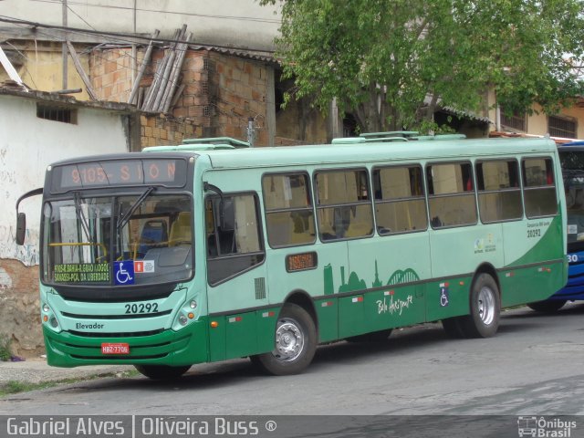 Viação Torres 20292 na cidade de Sabará, Minas Gerais, Brasil, por Gabriel Oliveira. ID da foto: 3149693.