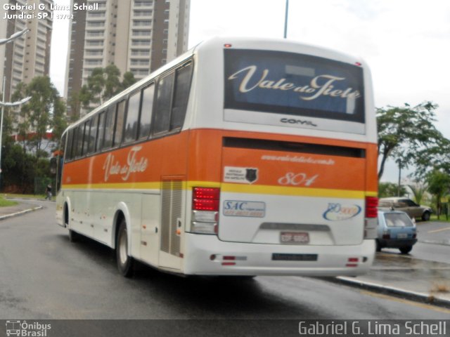 Viação Vale do Tietê 804 na cidade de Jundiaí, São Paulo, Brasil, por Gabriel Giacomin de Lima. ID da foto: 3149504.