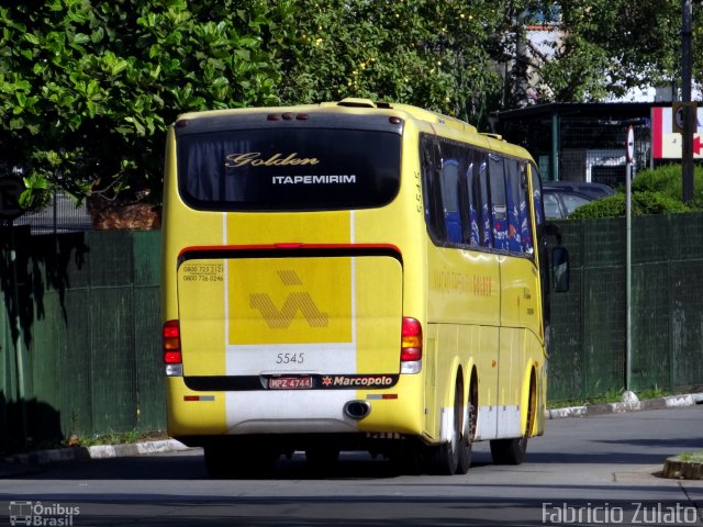 Viação Itapemirim 5545 na cidade de São Paulo, São Paulo, Brasil, por Fabricio Zulato. ID da foto: 3147564.