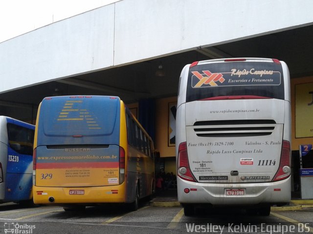 Expresso Amarelinho 329 na cidade de Sorocaba, São Paulo, Brasil, por Weslley Kelvin Batista. Número da foto: #3149310.