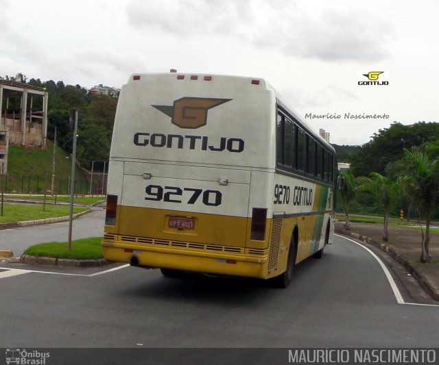 Empresa Gontijo de Transportes 9270 na cidade de Belo Horizonte, Minas Gerais, Brasil, por Maurício Nascimento. ID da foto: 3149905.