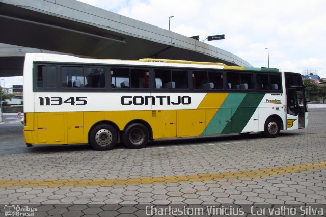 Empresa Gontijo de Transportes 11345 na cidade de Belo Horizonte, Minas Gerais, Brasil, por Charlestom Vinicius Carvalho Silva. Número da foto: #3150094.
