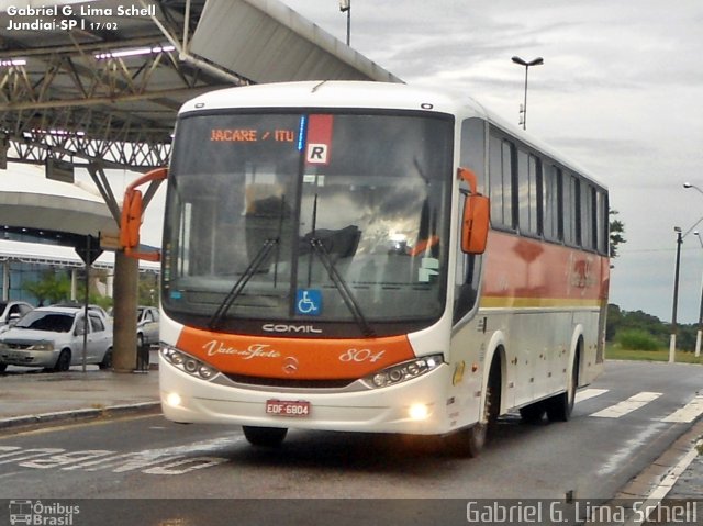 Viação Vale do Tietê 804 na cidade de Jundiaí, São Paulo, Brasil, por Gabriel Giacomin de Lima. ID da foto: 3149500.