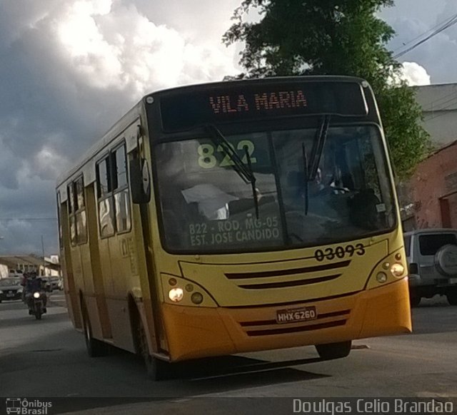 Viação Globo 03093 na cidade de Belo Horizonte, Minas Gerais, Brasil, por Douglas Célio Brandao. Número da foto: #3147788.