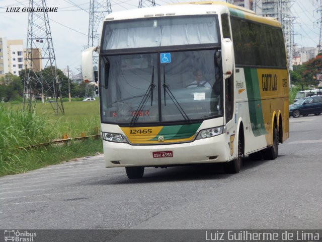 Empresa Gontijo de Transportes 12465 na cidade de São José dos Campos, São Paulo, Brasil, por Luiz Guilherme de Lima. Número da foto: #3148061.
