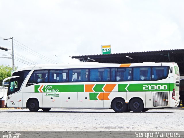 Cia. São Geraldo de Viação 21300 na cidade de Aracaju, Sergipe, Brasil, por Sergio Marques . Número da foto: #3151842.
