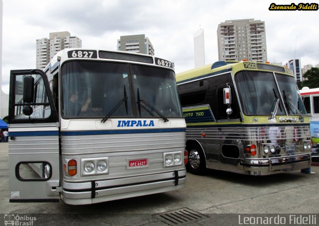 Auto Viação Impala 6827 na cidade de São Paulo, São Paulo, Brasil, por Leonardo Fidelli. Número da foto: #3152828.