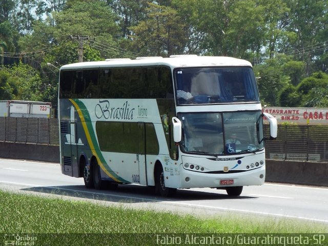 Brasília Turismo 1002 na cidade de Guaratinguetá, São Paulo, Brasil, por Fabio Alcantara. Número da foto: #3152763.