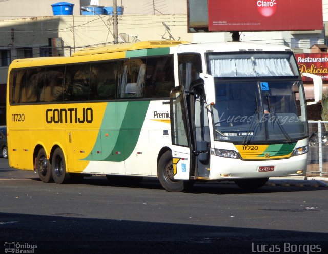 Empresa Gontijo de Transportes 11720 na cidade de Uberaba, Minas Gerais, Brasil, por Lucas Borges . ID da foto: 3151326.