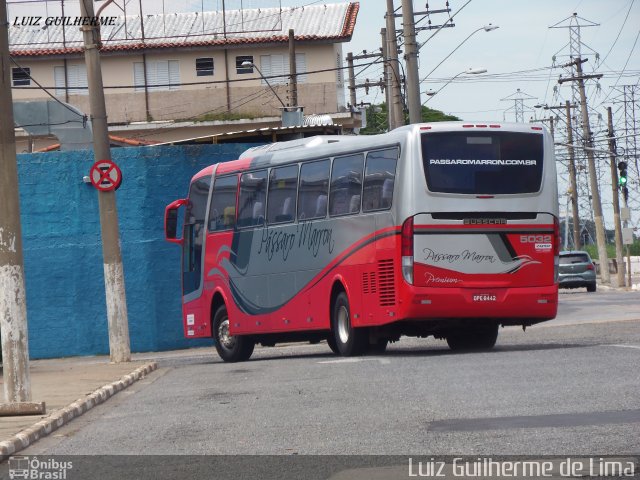 Empresa de Ônibus Pássaro Marron 5032 na cidade de São José dos Campos, São Paulo, Brasil, por Luiz Guilherme de Lima. Número da foto: #3150618.