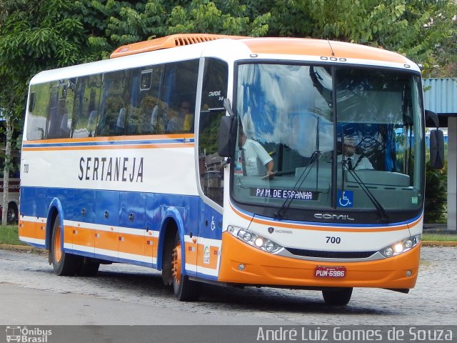 Viação Sertaneja 700 na cidade de Juiz de Fora, Minas Gerais, Brasil, por André Luiz Gomes de Souza. Número da foto: #3152807.