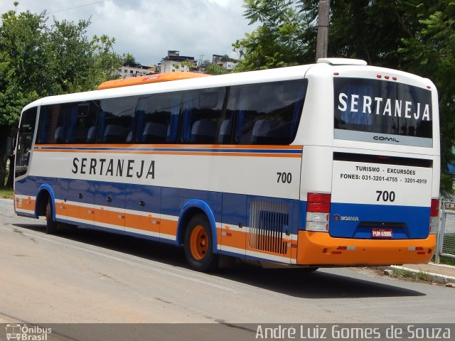 Viação Sertaneja 700 na cidade de Juiz de Fora, Minas Gerais, Brasil, por André Luiz Gomes de Souza. Número da foto: #3152764.