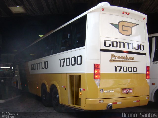 Empresa Gontijo de Transportes 17000 na cidade de Belo Horizonte, Minas Gerais, Brasil, por Bruno Santos. Número da foto: #3151150.