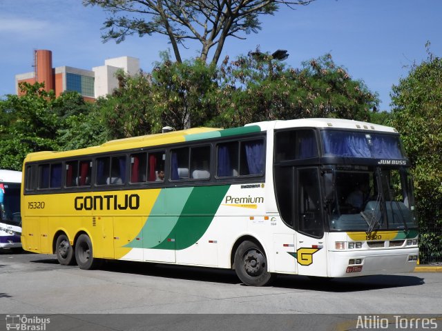 Empresa Gontijo de Transportes 15320 na cidade de São Paulo, São Paulo, Brasil, por Atilio Torres. ID da foto: 3153261.