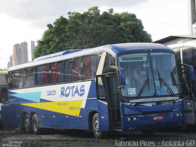 RodeRotas - Rotas de Viação do Triângulo 12605 na cidade de Goiânia, Goiás, Brasil, por Fabrício  Francisco Pires. ID da foto: 3150877.