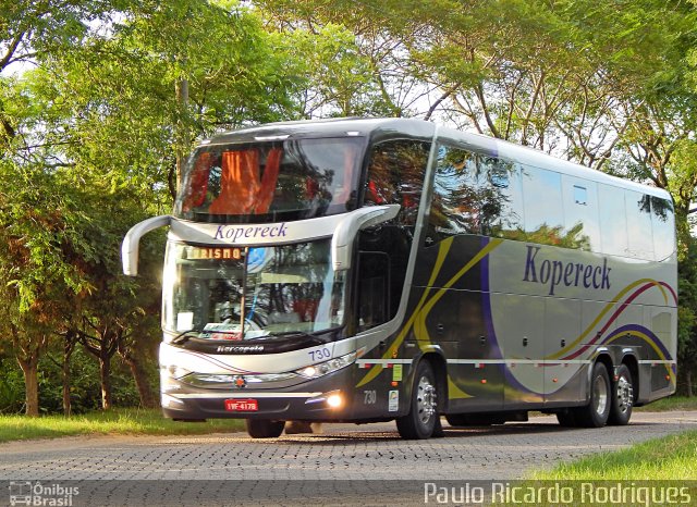 Kopereck Turismo 730 na cidade de Pelotas, Rio Grande do Sul, Brasil, por Paulo Ricardo  Rodrigues Villanova. ID da foto: 3152505.