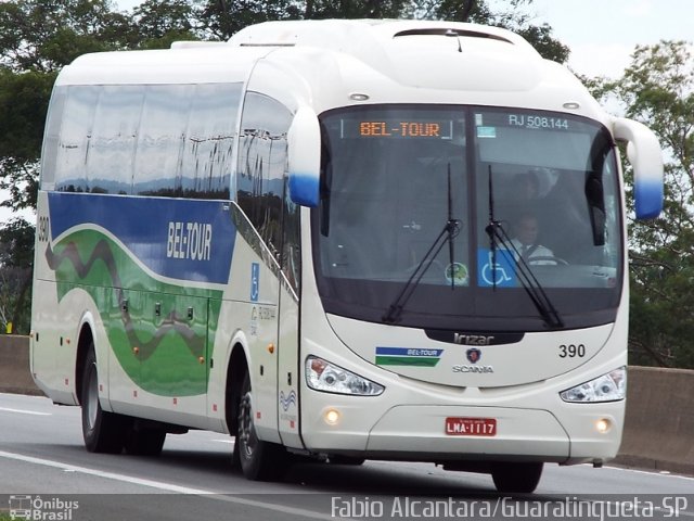 Bel-Tour Transportes e Turismo 390 na cidade de Lorena, São Paulo, Brasil, por Fabio Alcantara. Número da foto: #3109304.