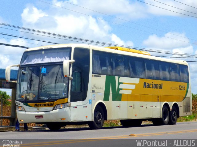 Viação Nacional 12955 na cidade de Maceió, Alagoas, Brasil, por Willian Pontual. ID da foto: 3107816.