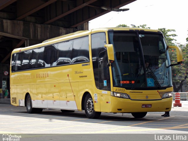 Viação Itapemirim 45803 na cidade de Rio de Janeiro, Rio de Janeiro, Brasil, por Lucas Lima. Número da foto: #3107898.