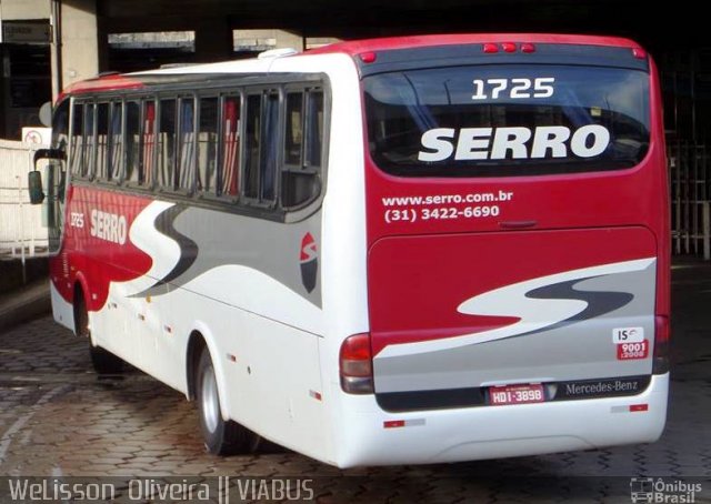 Viação Serro 1725 na cidade de Belo Horizonte, Minas Gerais, Brasil, por Welisson  Oliveira. ID da foto: 3109513.