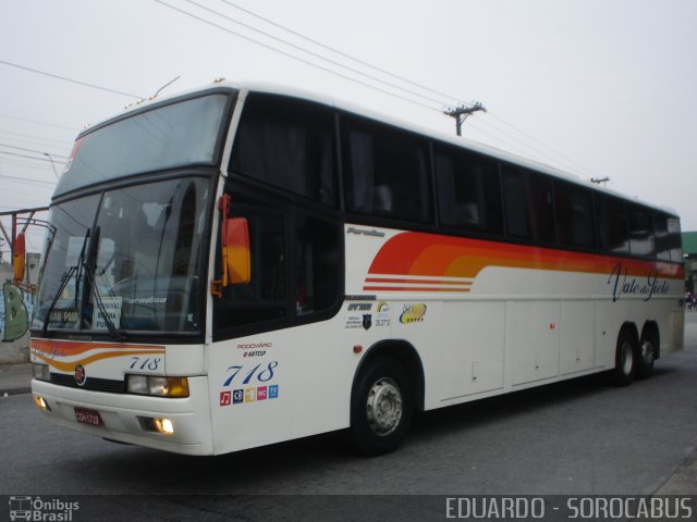 Viação Vale do Tietê 718 na cidade de São Paulo, São Paulo, Brasil, por EDUARDO - SOROCABUS. ID da foto: 3108300.