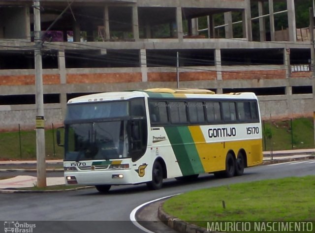 Empresa Gontijo de Transportes 15170 na cidade de Belo Horizonte, Minas Gerais, Brasil, por Maurício Nascimento. ID da foto: 3153672.