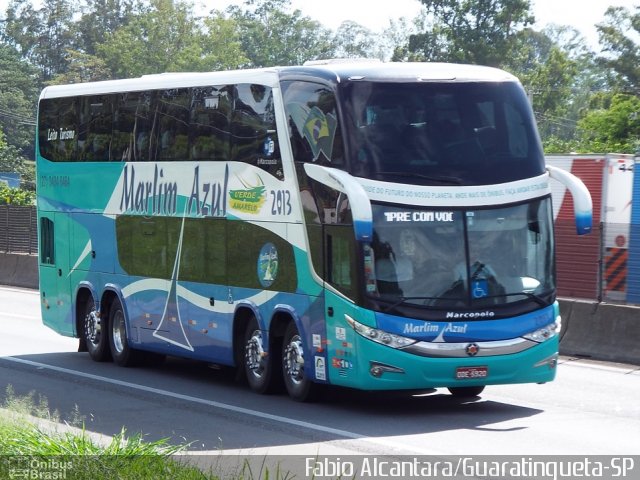Marlim Azul Turismo 2013 na cidade de Guaratinguetá, São Paulo, Brasil, por Fabio Alcantara. Número da foto: #3155913.