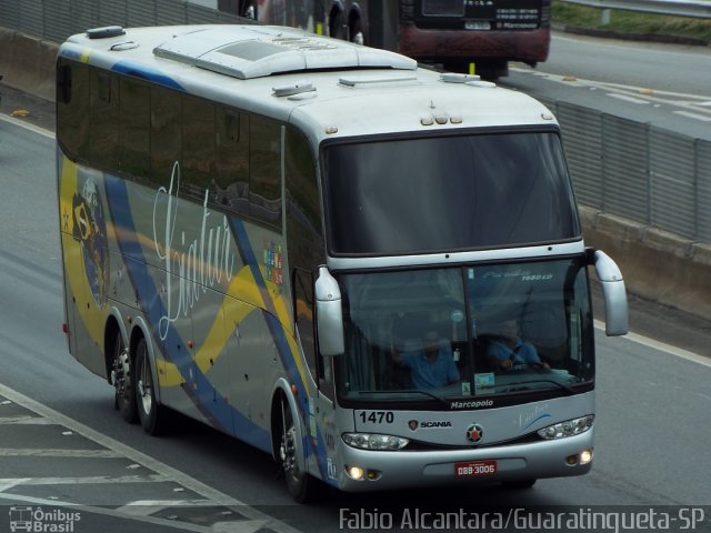 Liatur Turismo 1470 na cidade de Aparecida, São Paulo, Brasil, por Fabio Alcantara. ID da foto: 3155191.