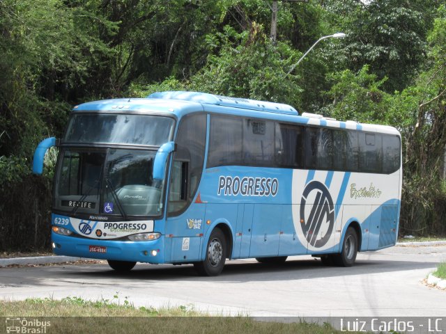 Auto Viação Progresso 6239 na cidade de Recife, Pernambuco, Brasil, por Luiz Carlos de Santana. Número da foto: #3154810.