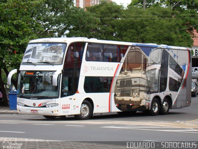 Transpen Transporte Coletivo e Encomendas 36010 na cidade de Sorocaba, São Paulo, Brasil, por EDUARDO - SOROCABUS. Número da foto: #3155008.