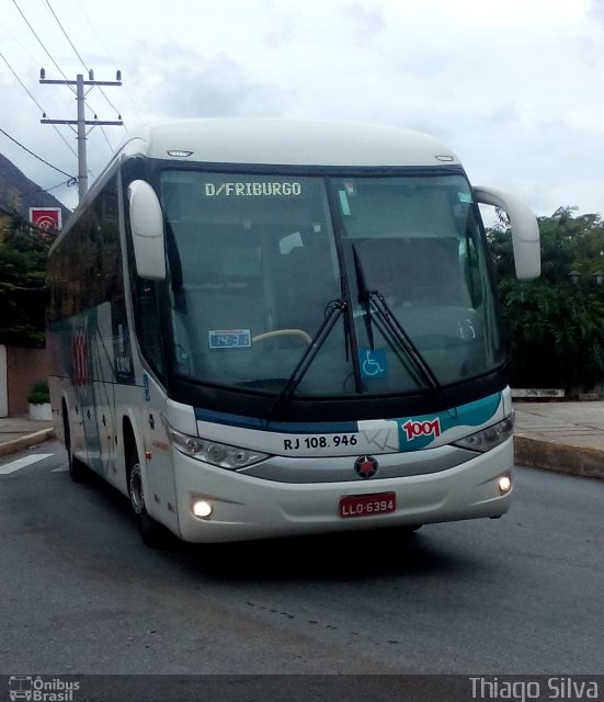 Auto Viação 1001 RJ 108.946 na cidade de Nova Friburgo, Rio de Janeiro, Brasil, por Thiago Silva. ID da foto: 3154383.