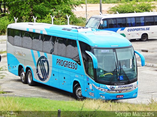 Auto Viação Progresso 6164 na cidade de Aracaju, Sergipe, Brasil, por Sergio Marques . Número da foto: #3155039.
