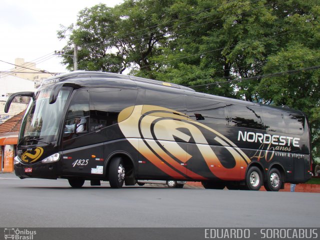 Expresso Nordeste 4825 na cidade de Sorocaba, São Paulo, Brasil, por EDUARDO - SOROCABUS. ID da foto: 3155011.