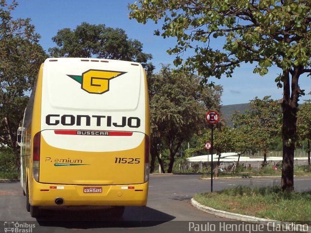 Empresa Gontijo de Transportes 11525 na cidade de Montes Claros, Minas Gerais, Brasil, por Paulo Henrique Claudino. Número da foto: #3154199.