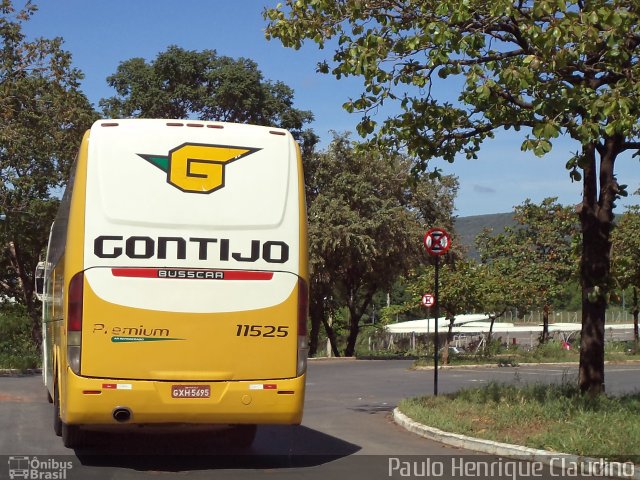 Empresa Gontijo de Transportes 11525 na cidade de Montes Claros, Minas Gerais, Brasil, por Paulo Henrique Claudino. ID da foto: 3154199.