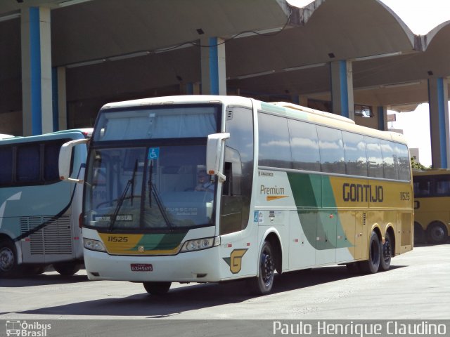 Empresa Gontijo de Transportes 11525 na cidade de Montes Claros, Minas Gerais, Brasil, por Paulo Henrique Claudino. ID da foto: 3154192.