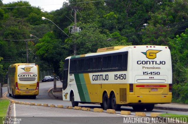 Empresa Gontijo de Transportes 15450 na cidade de Belo Horizonte, Minas Gerais, Brasil, por Maurício Nascimento. ID da foto: 3153713.