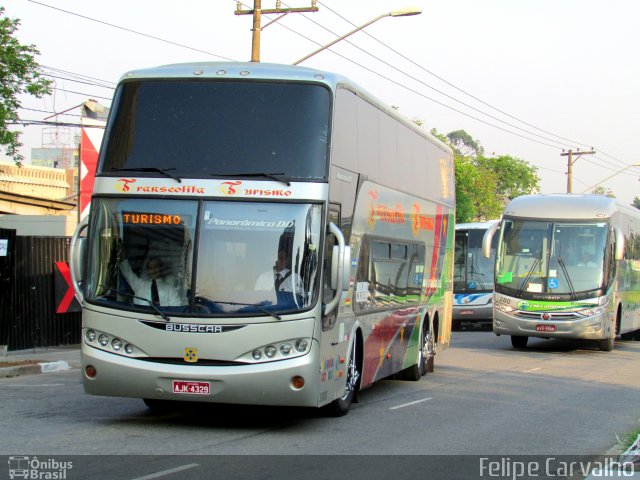 Transcolita Turismo 3000 na cidade de São Paulo, São Paulo, Brasil, por Felipe Carvalho. Número da foto: #3153397.