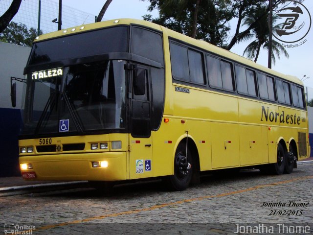 Viação Nordeste 5060 na cidade de Fortaleza, Ceará, Brasil, por Jonatha Thomé. Número da foto: #3158470.